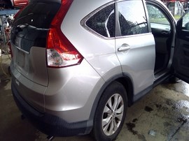 2013 HONDA CR-V, SILVER, EX MODEL, 2.4L, AT, FWD,   A26271